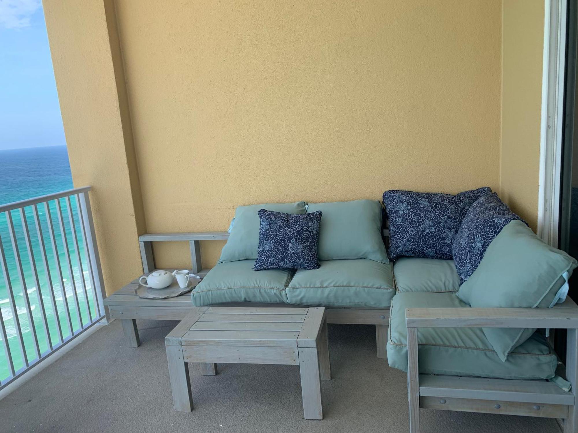Tropic Winds 1701 Premium Corner Unit With 2 Parkings! Free Beach Chairs Service! Panama City Beach Exterior foto
