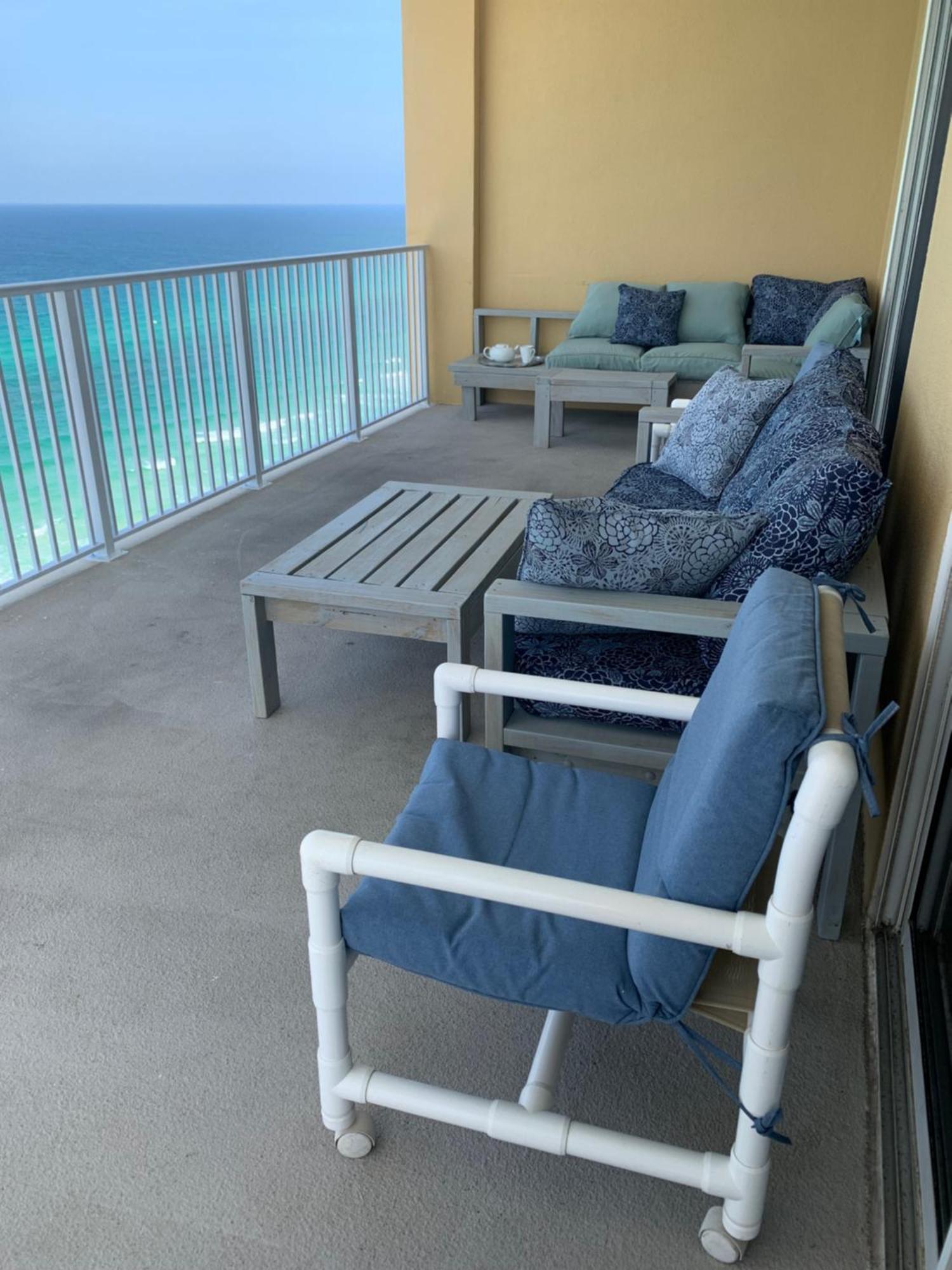 Tropic Winds 1701 Premium Corner Unit With 2 Parkings! Free Beach Chairs Service! Panama City Beach Exterior foto